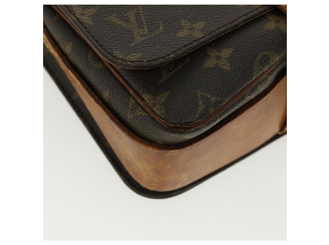LOUIS VUITTON Monogram Cartouchiere MM Borsa a tracolla M51253 LV Auth em3671 Monogramma - vista 16