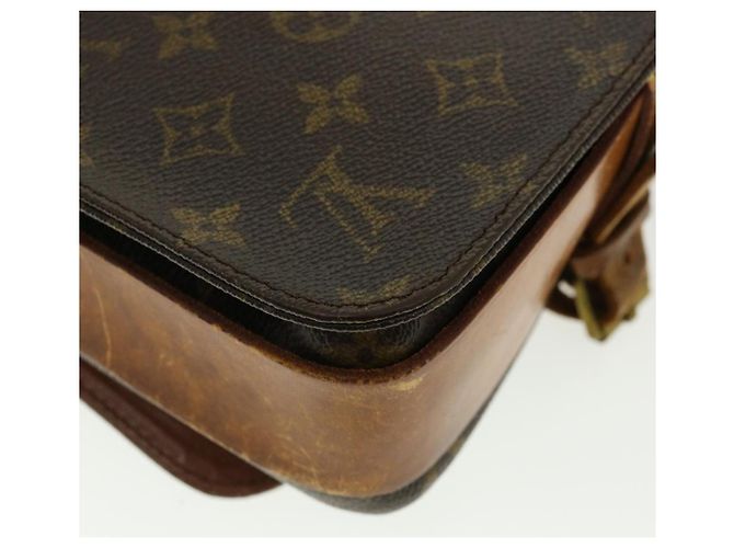 LOUIS VUITTON Monogram Cartouchiere MM Borsa a tracolla M51253 LV Auth em3671 Monogramma - vista 18