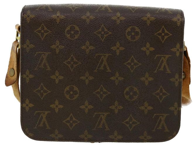 LOUIS VUITTON Monogram Cartouchiere MM Borsa a tracolla M51253 LV Auth em3671 Monogramma - vista 2