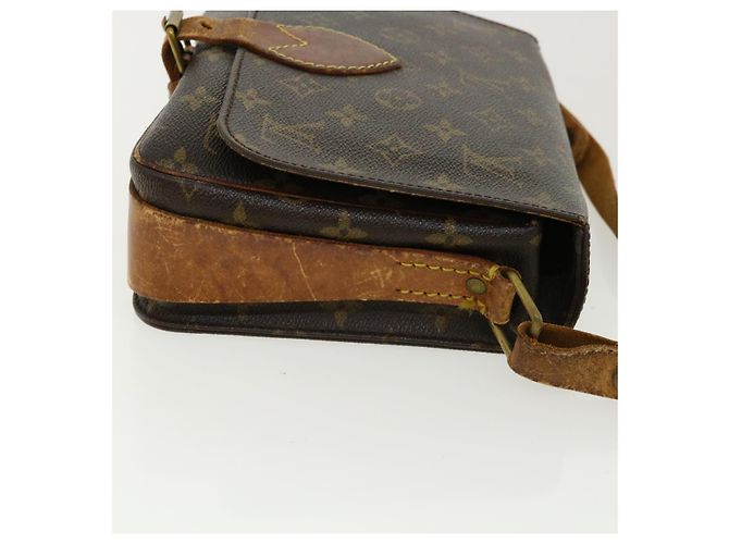 LOUIS VUITTON Monogram Cartouchiere MM Borsa a tracolla M51253 LV Auth em3671 Monogramma - vista 4