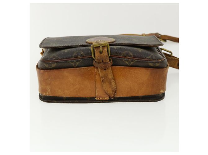 LOUIS VUITTON Monogram Cartouchiere MM Borsa a tracolla M51253 LV Auth em3671 Monogramma - vista 5