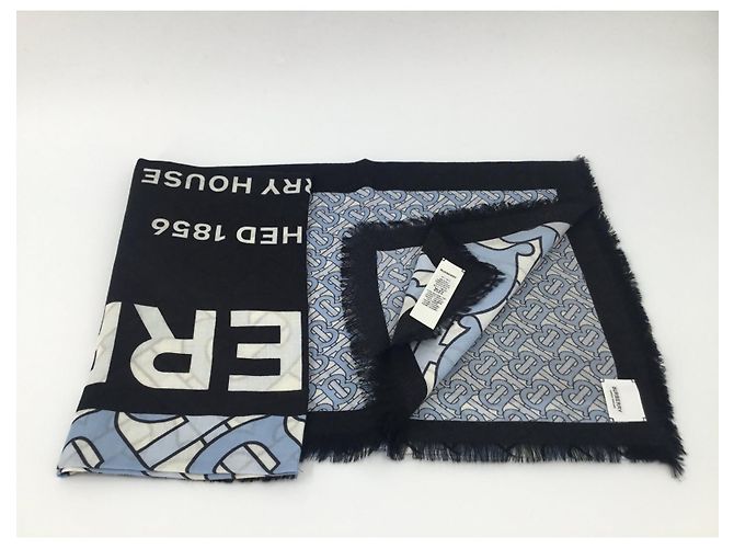 BURBERRY - Pezzo VIP eccezionale - 100% cachemire Blu - vista 8