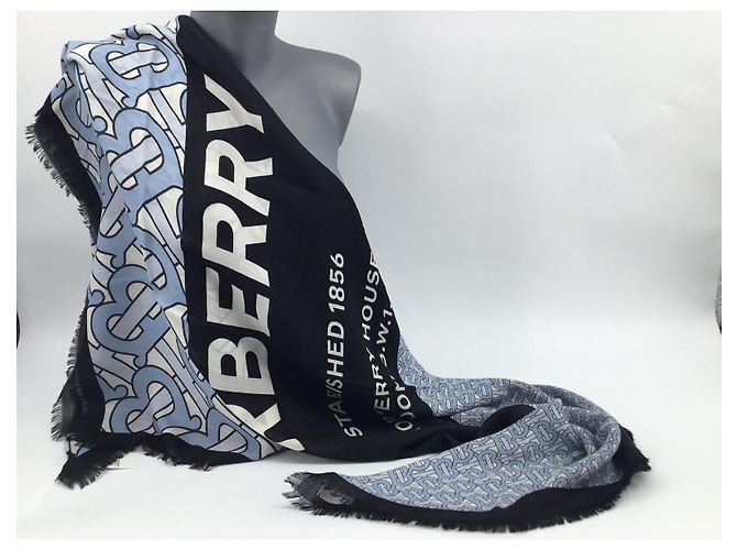 BURBERRY - Pezzo VIP eccezionale - 100% cachemire Blu - vista 9