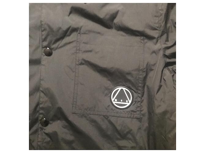 Mcq Windbreaker Jacket Black Polyester - view 9