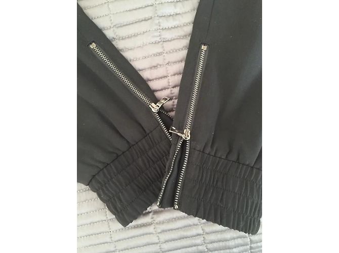 Bcbg Max Azria Haremshose schwarz Seide Viskose - Ansicht 2