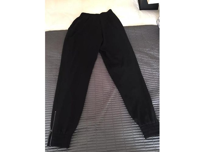 Bcbg Max Azria Haremshose schwarz Seide Viskose - Ansicht 3