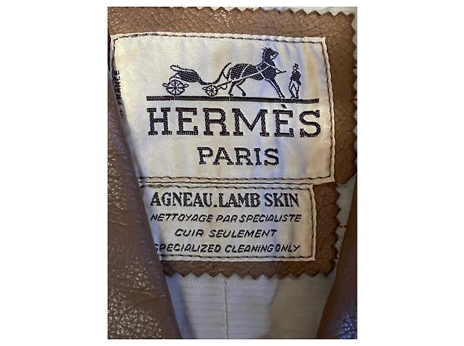 Hermès Giacche Marrone chiaro - vista 2