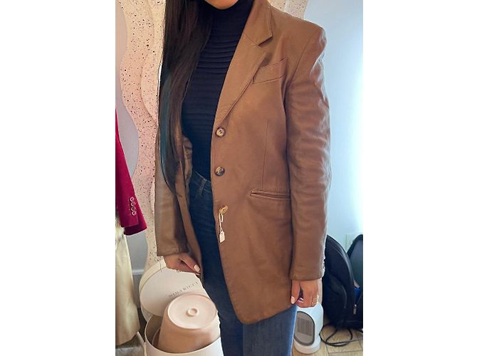 Hermès Giacche Marrone chiaro - vista 8