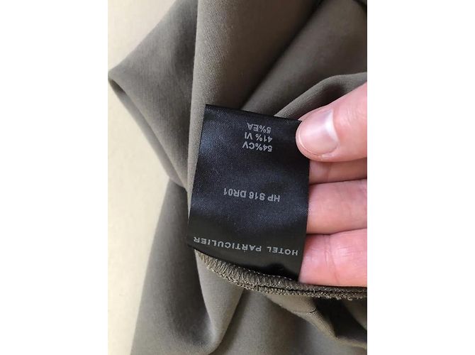 Hôtel Particulier Kleid Khaki - Ansicht 5