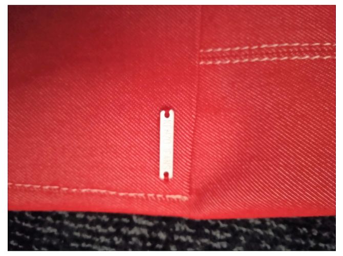 KENZO JACKE PREPPY SCULPTURAL EMERIZED T 42 Rot - Ansicht 10