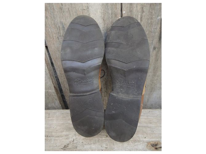derbies Heschung p 37,5 Marron Beige Jaune - vue 6