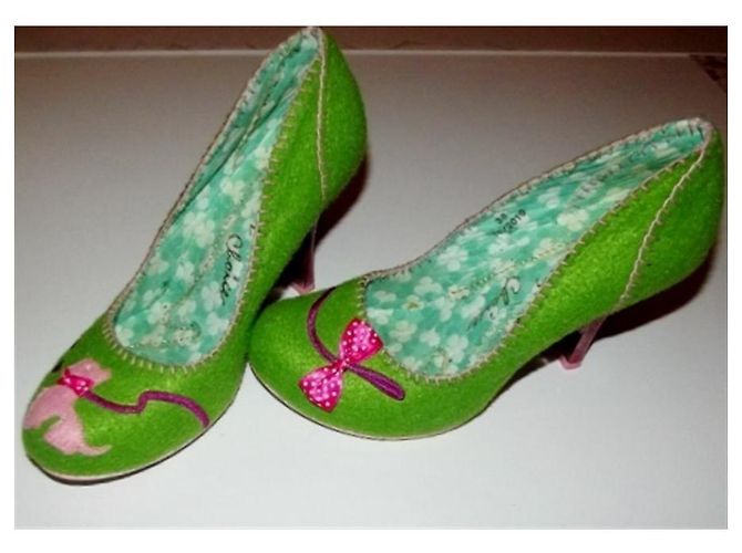 Autre Marque 1112 / 5000 Übersetzungsergebnisse Übersetzungsergebnisse IRREGULAR CHOICE PUMPS STUD HEELS POP DAMEN T UK 5 oder 38 - Ansicht 6