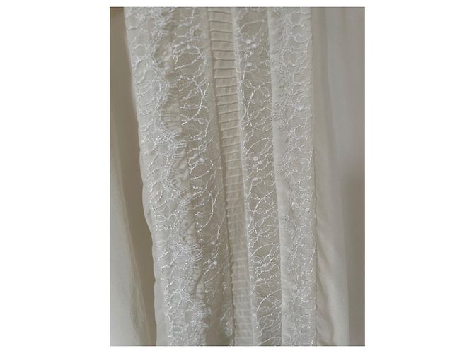 Bcbg Max Azria Seidenbluse weiß - Ansicht 5