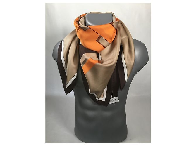 Burberry 100% Seta - Nuova collezione - 90 X 90 cm Multicolore - vista 6