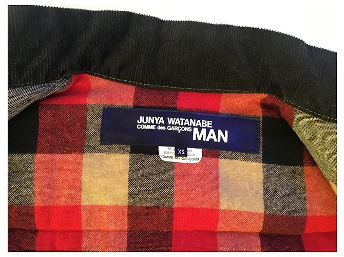 Junya Watanabe Herren Wolllederweste Mehrfarben - Ansicht 4