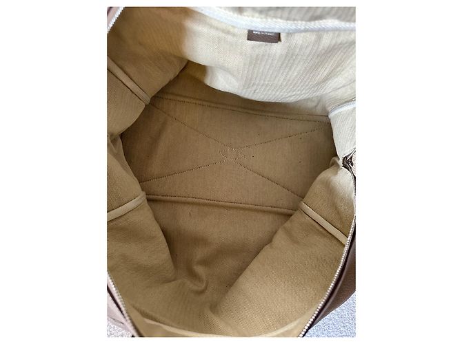 Victoria Hermès Borsa da viaggio Vittoria Taupe - vista 7
