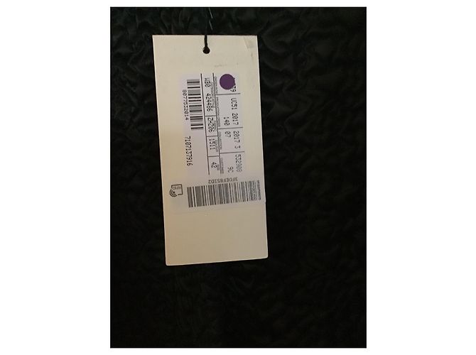 Abrigo Gucci Runway con ribete de visón negro - vista 4