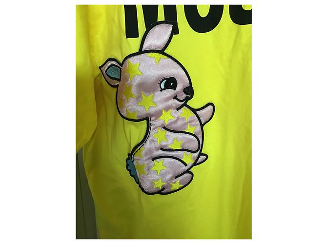 T-shirt Moschino couture Giallo - vista 2