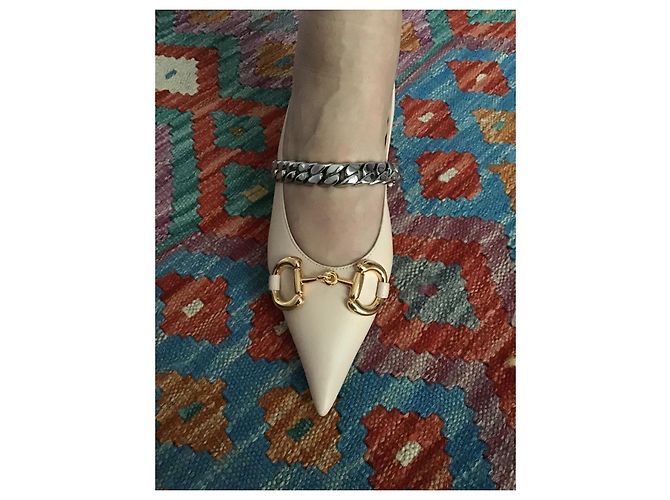 Gucci light link slingback Pink - view 2