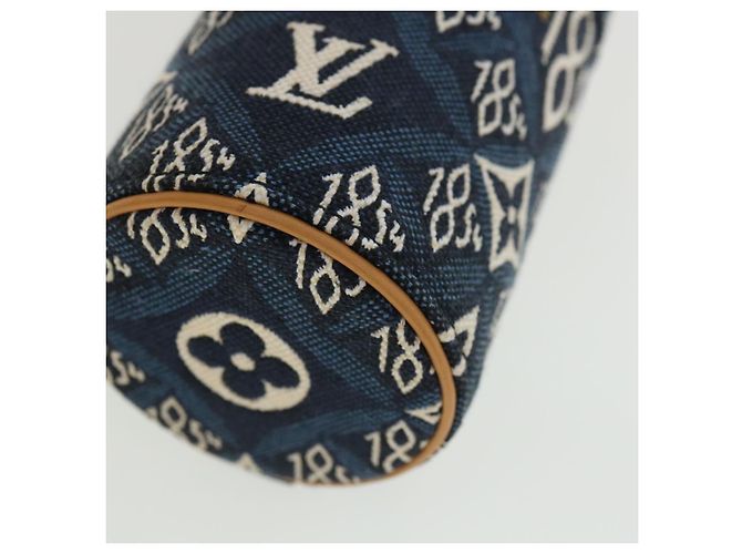 LOUIS VUITTON Usato 1854 Stampa Profumo 100ml Custodia da viaggio Navy LV Auth 35667alla Bianco Blu navy - vista 14