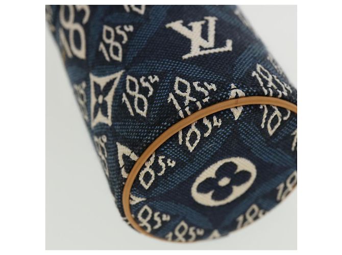 LOUIS VUITTON Usato 1854 Stampa Profumo 100ml Custodia da viaggio Navy LV Auth 35667alla Bianco Blu navy - vista 15