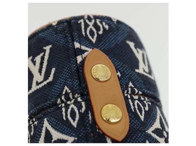 LOUIS VUITTON Usato 1854 Stampa Profumo 100ml Custodia da viaggio Navy LV Auth 35667alla Bianco Blu navy - vista 7
