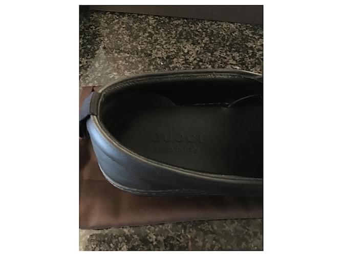 Gucci Herrenschuhe aus Pythonleder Schwarz Gelb - Ansicht 3