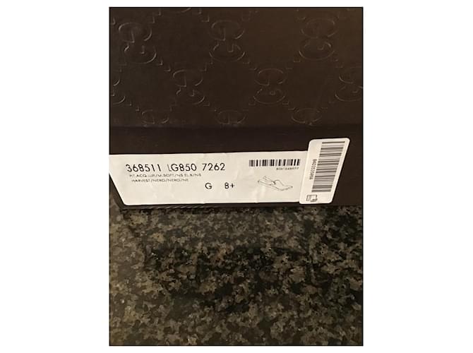 Gucci Herrenschuhe aus Pythonleder Schwarz Gelb - Ansicht 6