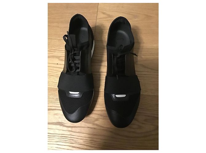 Sneakers Balenciaga nuova taglia 43 Nero Bianco - vista 3