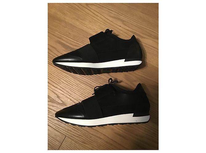 Sneakers Balenciaga nuova taglia 43 Nero Bianco - vista 4