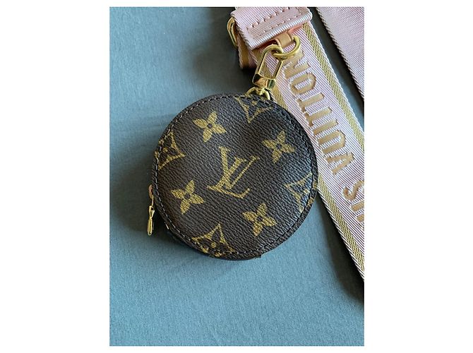 Louis Vuitton Alça transversal com bolsa Rosa - vista 3