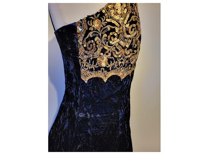 Autre Marque Gunne Sax Abend- oder Partykleid Lila - Ansicht 3
