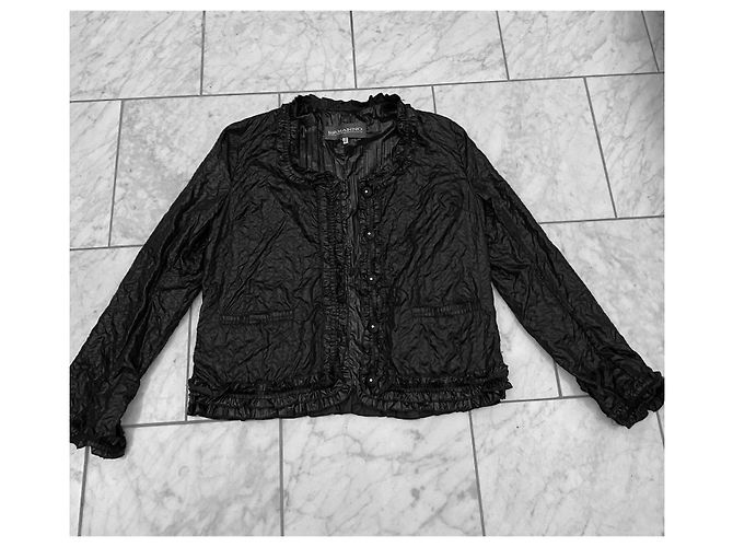 Ermanno Scervino Jacke Dunkelblau Polyester - Ansicht 2