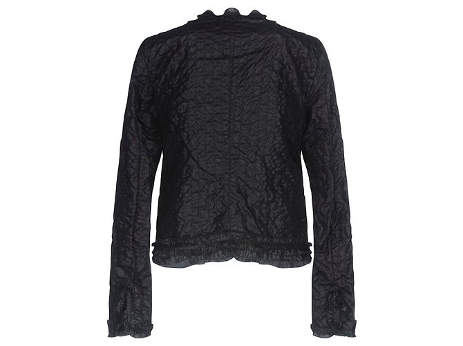 Ermanno Scervino Jacke Dunkelblau Polyester - Ansicht 5