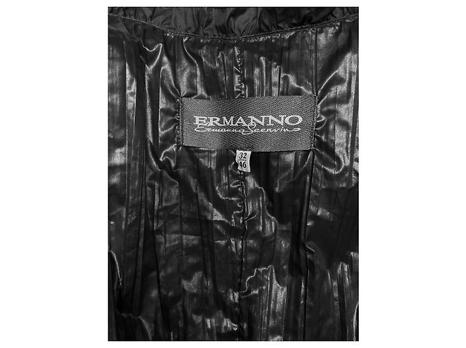 Ermanno Scervino Jacke Dunkelblau Polyester - Ansicht 6