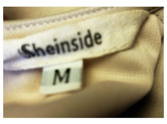 Autre Marque SHEINSIDE ABITO ABITO DA SERA TM OR 34/36 Bianco sporco - vista 3