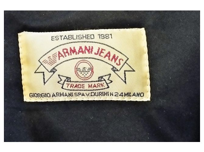 ABRIGO ARMANI COUTURE OVERSIZE DE LANA 3/4 ABRIGO MUY CÁLIDO T 38/40/42 Negro - vista 3
