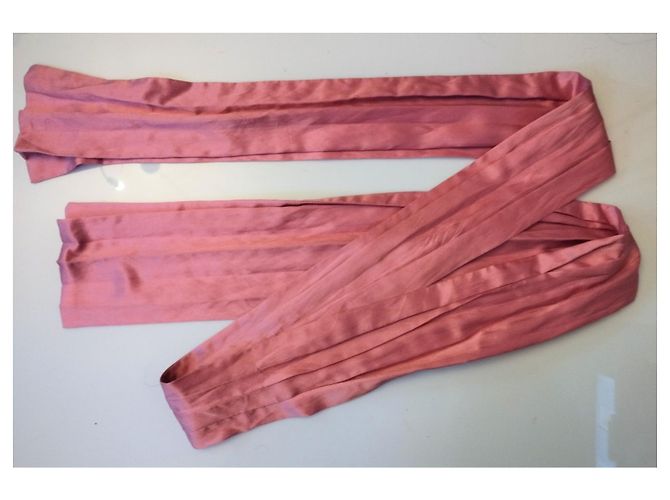 Cerruti 1881 CERRUTI ABENDKLEID SEIDE COUTURE HIMBEERE UND GÜRTEL T1 ODER T 36/38/40 Pink - Ansicht 11