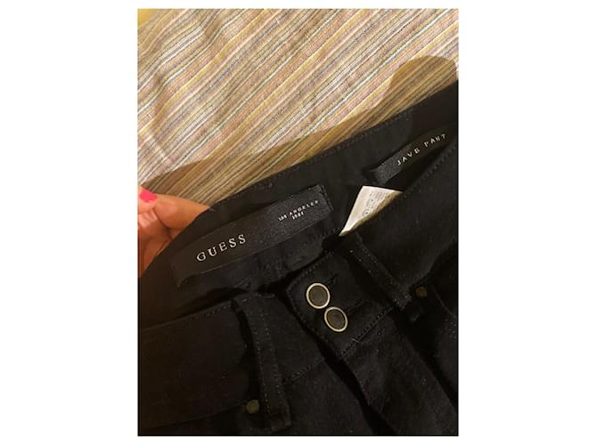 Jeans bootcut negros Guess Jave - vista 4