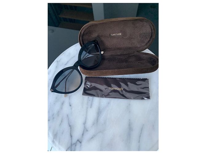 Gafas de sol Tom Ford negras de plástico Negro - vista 4