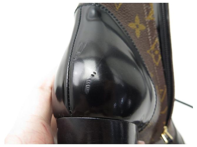 SCARPE LOUIS VUITTON 1alla2Y7STIVALI MONOGRAM X STAR TRAIL 38.5 BOOTS Marrone - vista 8