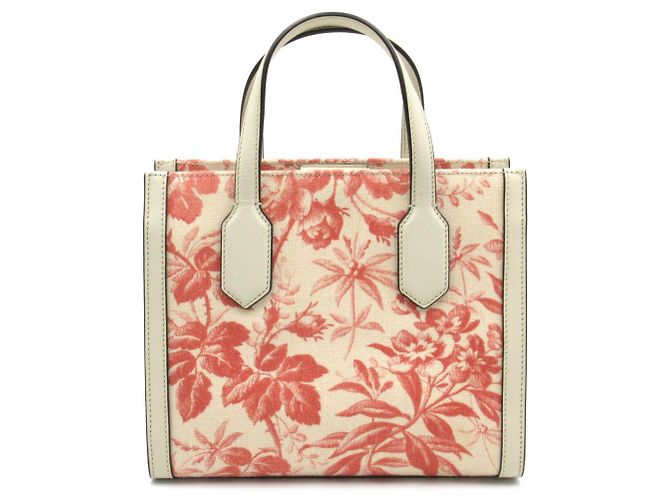 Gucci Borsa Herbarium in tela con nastro GG - vista 2