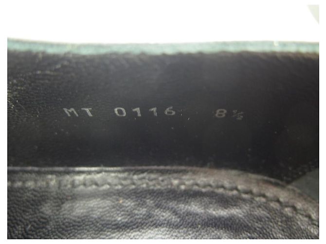 SCARPE DERBY LOUIS VUITTON IN PELLE NERA 8.5 42.5 Scarpe in pelle nera Nero - vista 6