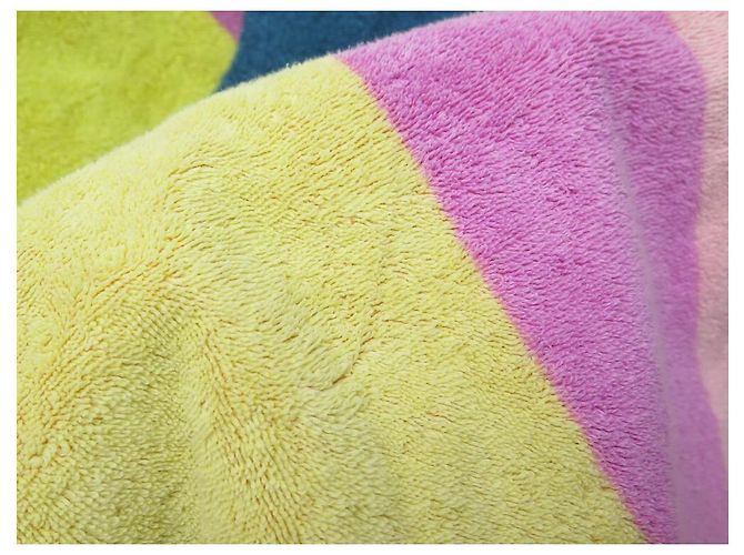 Hermès TAPIS DE PLAGE HERMES QUILLE DE BATEAU DRAP DE BAIN SERVIETTE BEACH TOWEL Multicolore - vue 9