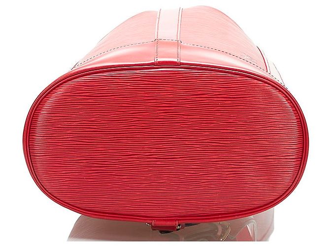 Randonnee Louis Vuitton Epi Randonnée PM Rosso - vista 4