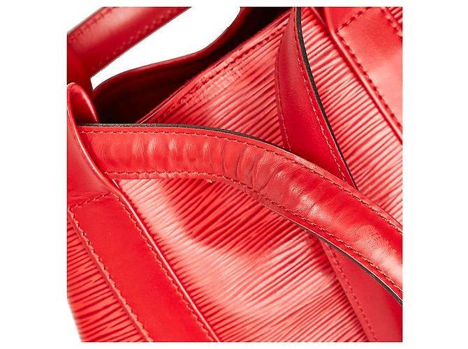 Randonnee Louis Vuitton Epi Randonnée PM Rosso - vista 5