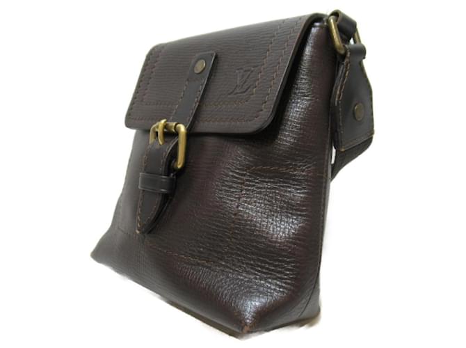 Louis Vuitton Borsa a tracolla Yuma Utah M92995 Marrone - vista 3