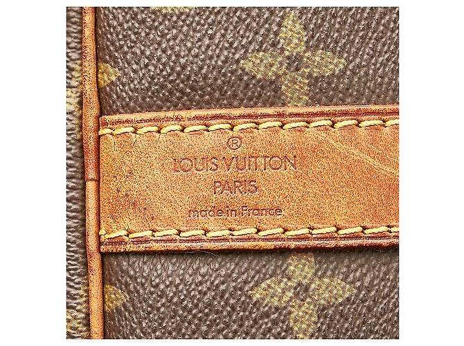 Louis Vuitton Monogramma Keepall Bandouliere 50 Marrone - vista 10
