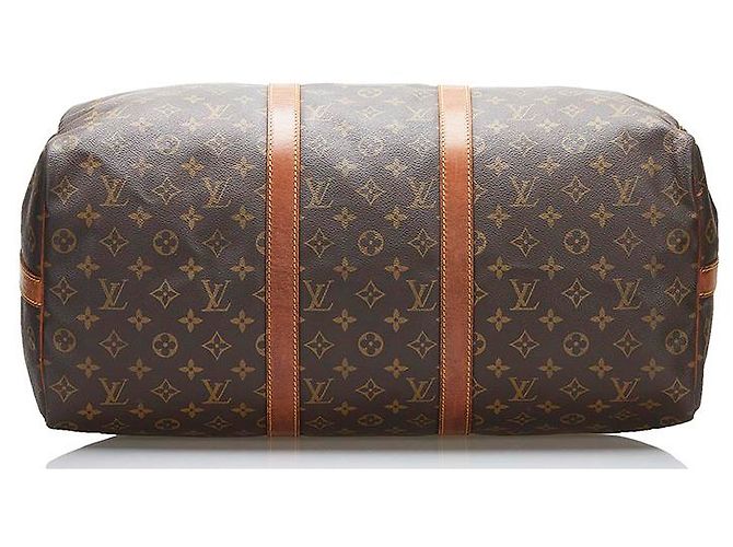 Louis Vuitton Monogramma Keepall Bandouliere 50 Marrone - vista 5