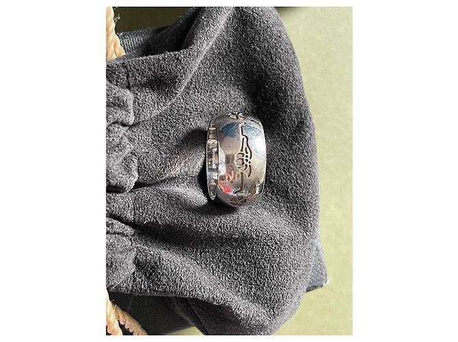 Bulgari Save the Children Ring Silber Größe 52 Silber Hardware - Ansicht 2